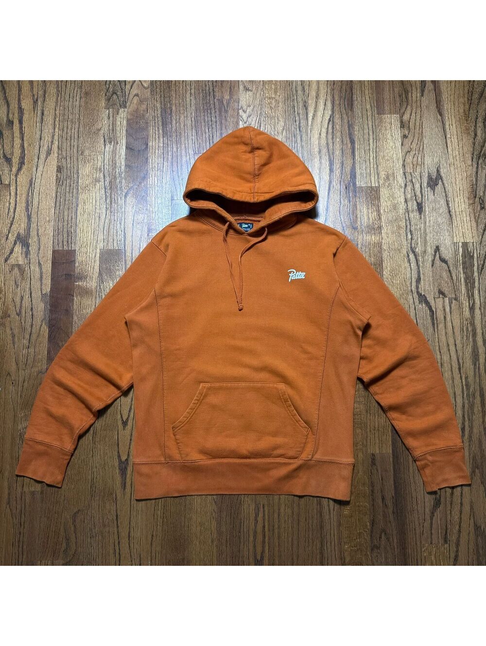 Patta Basic Hoodie Rust • M